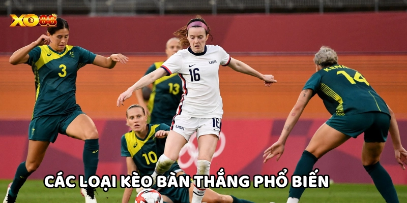 Loại kèo phổ biến trong Kèo Bàn Thắng Là Gì